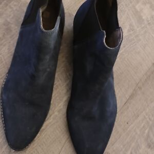 White Mountain Men's Dark Leather Boots